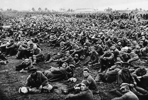 some of the 650,000 Russian prisoners captured at Bryansk and Vyasma