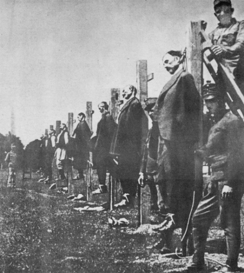 WW1 Serbians executed by Austro-Hungarians 01