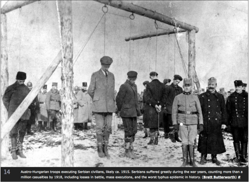 WW1 Serbians executed by Austro-Hungarians 03